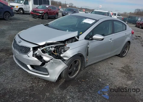 2014 Kia Forte Lx z USA, uszkodzony, nr VIN KNAFK4A60E5094466
